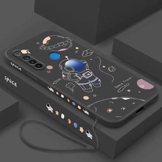 ốp lưng Realme 5 5i 6i 5s 5 pro c3 Ốp Điện Thoại Silicone TPU In Hình Phi Hành Gia Kèm Dây Đeo Cho Realme 5 5i 6i 5s 5 pro c3
