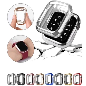 Ốp lưng cho Apple Watch Series 8 7 6 5 4 SE SE2 Vỏ bảo vệ màn hình siêu mỏng toàn diện iwatch 45mm 41mm 44mm 42mm 40mm 38mm