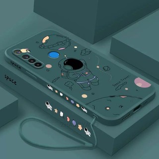 ốp lưng Realme 5 5i 6i 5s 5 pro c3 Ốp Điện Thoại Silicone TPU In Hình Phi Hành Gia Kèm Dây Đeo Cho Realme 5 5i 6i 5s 5 pro c3