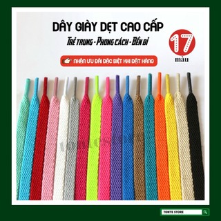 Dây giày cao cấp, nhiều màu sắc cho cả nam nữ, chính hãng, DG01 (có ảnh + video chi tiết)