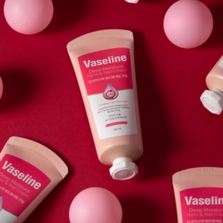 Kem Dưỡng Da Tay & Da Chân Vaseline 24h Deep Moisture Hand & Nail / Foot Cream 60ml