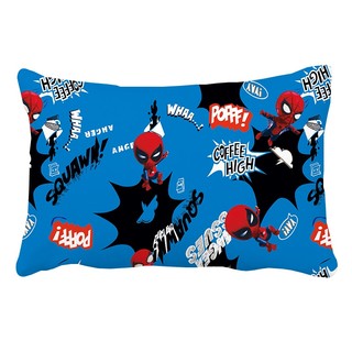 Siêu Anh Hùng Người Nhện Một Mặt In Hình Polyester Hình Chữ Nhật Gối Phòng Ngủ Sofa Nhà Trang Trí Gối