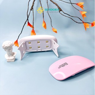 [HOẢ TÔC]Máy Hơ Gel Sun Mini UV LED 6W Sấy Nhanh – Đèn Hơ Móng Tay Mini Nhỏ Gọn, Tiện Lợi, Dùng Nail Gel