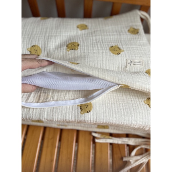[Cò Baby] QUÂY CŨI MUSLIN 100% COTTON CHO BÉ