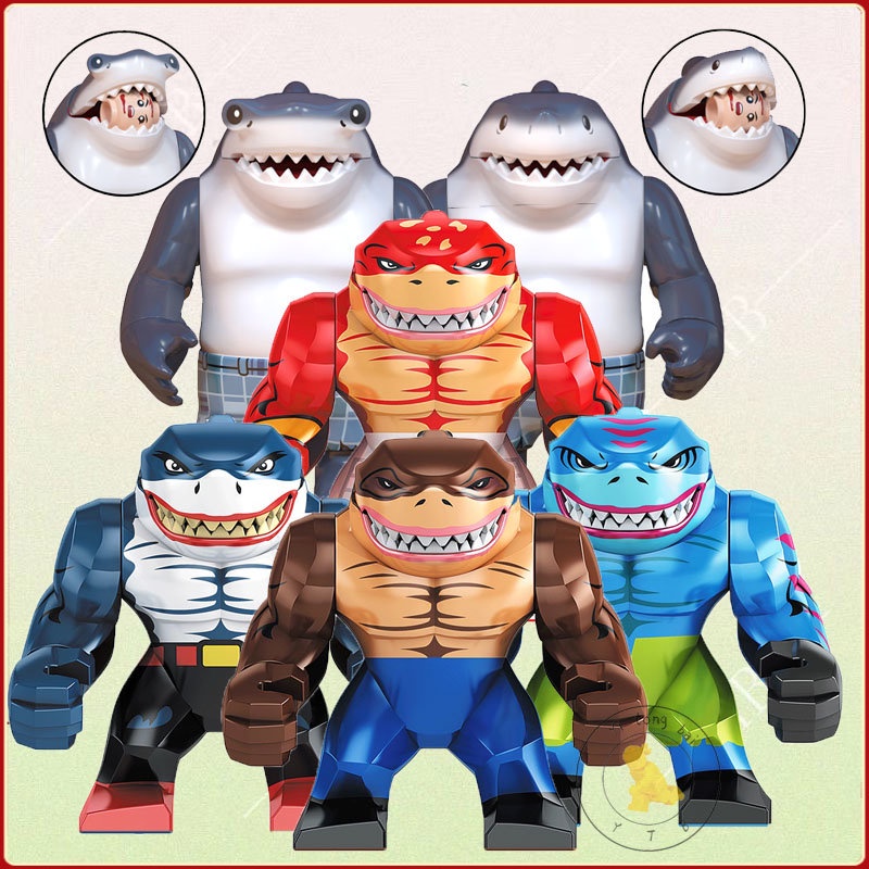 Mô Hình Đồ Chơi Lắp Ráp Nhân Vật Shark King nano | Shopee Việt Nam