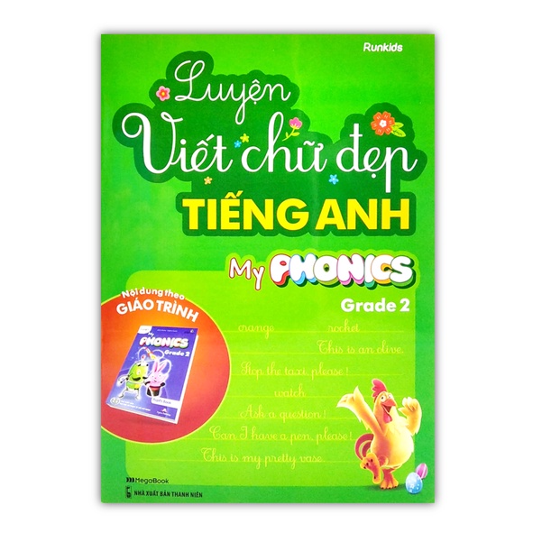 Sách - Luyện viết chữ đẹp tiếng Anh My Phonics grade 2 (MG) | Shopee ...