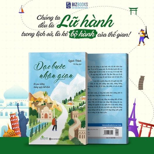 Sách - Dạo bước nhân gian - Đi qua những tháng ngày bất định - Bizbooks