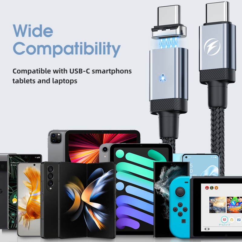 Mô tả Cáp sạc nhanh HDOORLINK PD 65W 27W USB Type C sang cổng cắm USB cho điện thoại Samsung - 7
