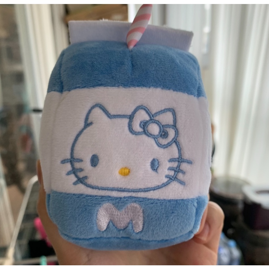 [Sanrio] Túi đựng chìa khóa sữa Hello Kitty quyến rũ 10cm 1038095