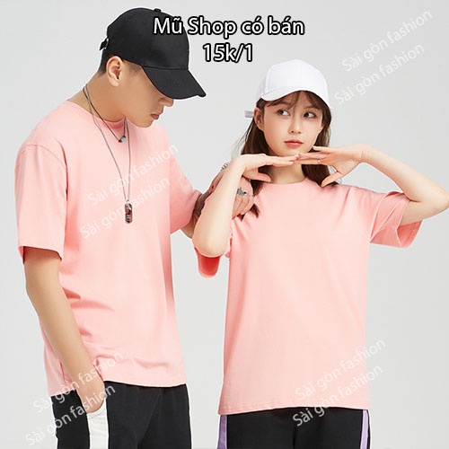Áo Thun Trơn | Áo thun trơn thời trang Basic Cotton Form Unisex Nam Nữ