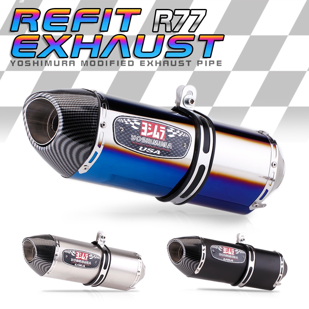 Ống xả xe máy Yoshimura R77 51MM | Shopee Việt Nam