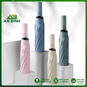 Ô Dù 12 Nan Che Mưa Che Nắng Tự Động Gấp Gọn Đóng Mở 2 Chiều Chống Tia UV, Cỡ Lớn