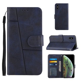 Dành Cho iPhone 6 6s 7 8 Plus X Xs XR Se2 11 Pro Max SE3 Da Folio Cổ Điển Ví Đứng Đựng Thẻ Flip Case