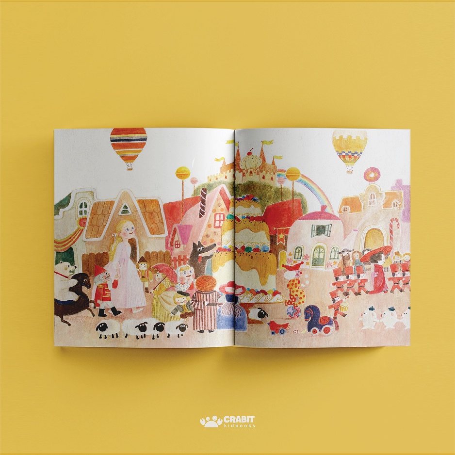 Ảnh Sách - Chàng Kẹp Hạt Dẻ và Vua Chuột - văn học thiếu nhi - Crabit Kidbooks 4