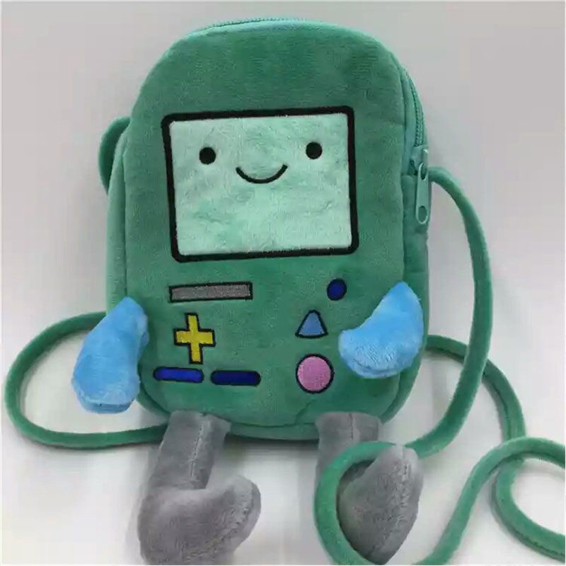 Balo Đeo Vai Họa Tiết Hoạt Hình Adventure Time Beemo Xinh Xắn Cho Trẻ Em