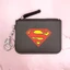 HT3 Người Nhện Batman Người Sắt Siêu Nhân Captain America Hoạt Hình Thẻ Tay Áo Ngực Thẻ Có Móc Khóa Túi Đựng Thẻ Ví TH