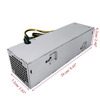 Charmantcc1 Thay thế nguồn máy tính 255W chính hãng cho Dell 3020 7020 9020 T7100