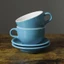 Volcano Ly sứ Origami Latte Bowl 285ml uống trà cà phê