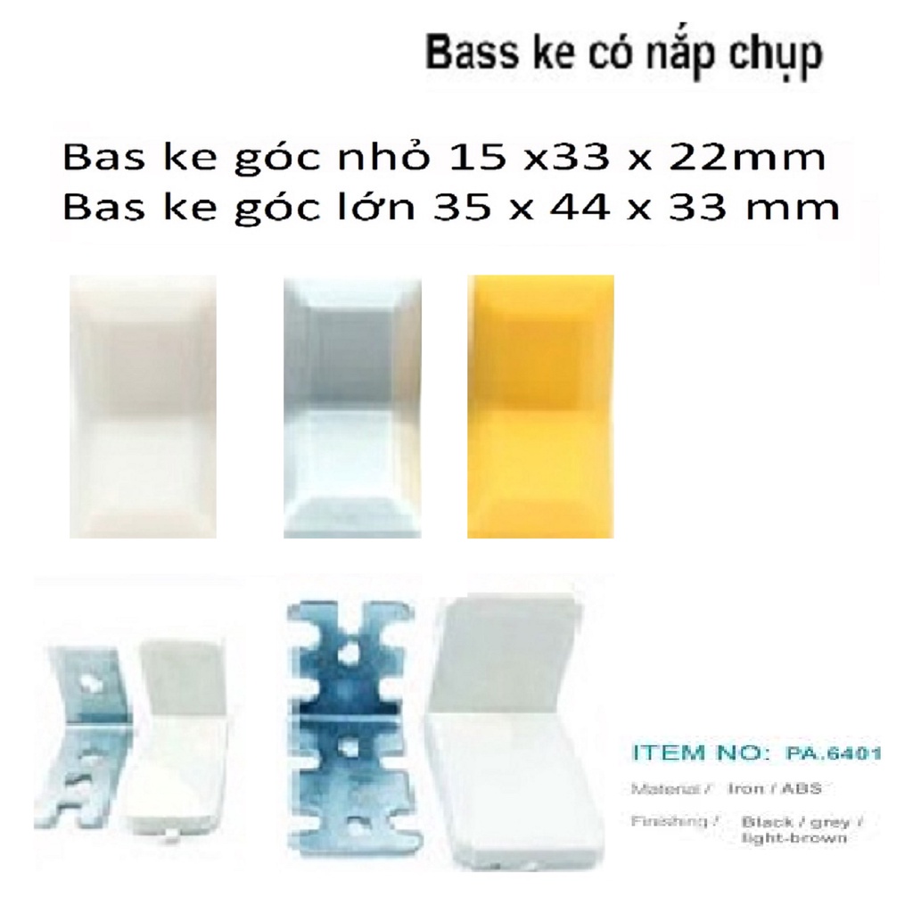 Bas Ke góc có nắp đậy nhựa ( 35x44x33 -15x33x22 ) | Shopee Việt Nam