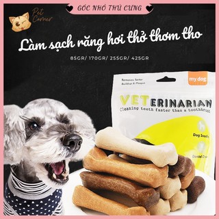 [YAHO] Xương gặm sạch răng cho chó mix vị thịt bò, thịt gà và sữa