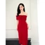 Đầm body trễ vai thun - Glami Dress - Orli Label