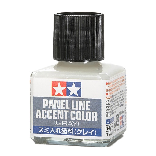 [TAMIYA] 87133 Dung dịch kẻ lằn chìm PANEL LINE ACCENT COLOR (GRAY