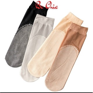 Tất nữ, combo 10 đôi tất giấy phong cách mới T788 thấm hút mồ hôi cực tôt BC_CHIC LINGERIE
