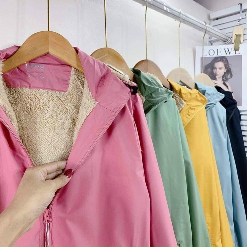 [Mã AGIO Giảm 5k Đơn 120k]ÁO GIÓ NỮ LÓT LÔNG CỪU VẢI GIÓ TRÁNG BẠC CHỐNG GIÓ,CHỐNG NƯỚC,GIÚP GIỮ ẤM RẤT TỐT PS008