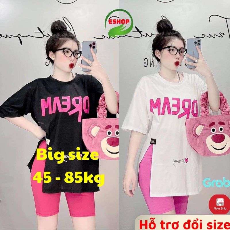 Đồ Bộ Nữ Mặc Nhà Hình In 3D Eshop Đồ Bộ Nữ Bigsize Thể Thao Quần Lửng Ngố Thun Gân Đẹp Dễ Thương Đi Chơi Ngủ Cute Db51