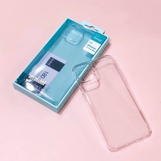Ốp Lưng iPhone Nhựa siêu mỏng TRONG suốt chống ố vàng Chính Hãng Memumi  cho iPhone 11 -> 17 Pro Max