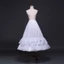 Yoo Crinoline Petticoat Chiều dài đầy đủ Váy lót nữ Dép Petticoat Cưới