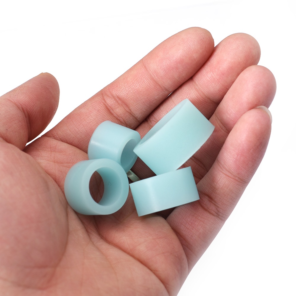 Vòng Nhẫn Chặn Cần Câu Cá Hình Chữ O Bằng Silicone Phát Quang Chống Trượt