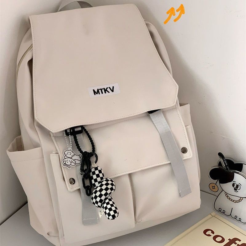 Balo đi học Hàn Quốc nắp gập MTKV basic xinh xắn 🌷🎀 HÀNG CÓ SẴN 🍀🌈