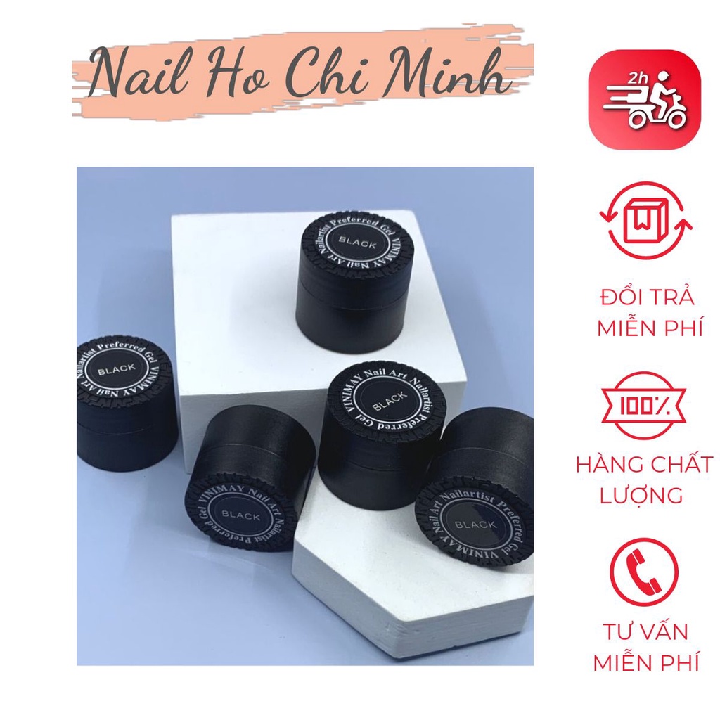 Gel nhện Vinimay chính hãng - Gel mạng nhện trơn chất đậm đặc sợi siêu dai (lẻ 1 hũ đen trắng)