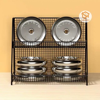 Kệ Hai Tầng 2068 Đựng Mỹ Phẩm Đồ Dùng Sắp Xếp Gọn Gàng Để Bàn Cho Nhà Tắm Cam Homeware