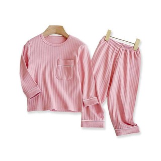 0-15Years Unsexi Bộ Đồ Ngủ Trẻ Em Đôi Cotton Jacquard Ấm Áp Tập Đi Bộ Váy Ngủ Cho Bé