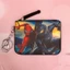 HT3 Người Nhện Batman Người Sắt Siêu Nhân Captain America Hoạt Hình Thẻ Tay Áo Ngực Thẻ Có Móc Khóa Túi Đựng Thẻ Ví TH