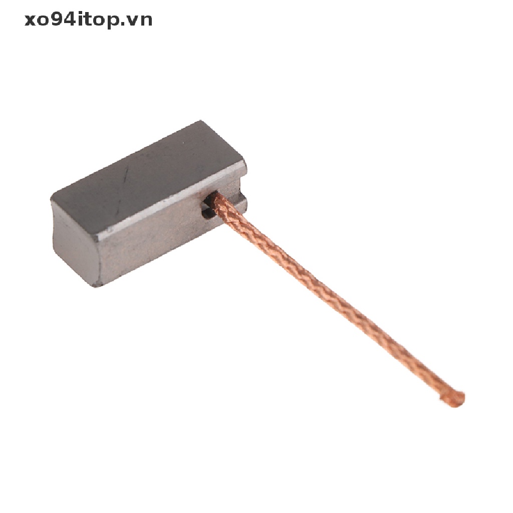 Set 10 Chổi Than 8 * 9 * 20mm Cho Quạt Thổi Khí Xe Hơi