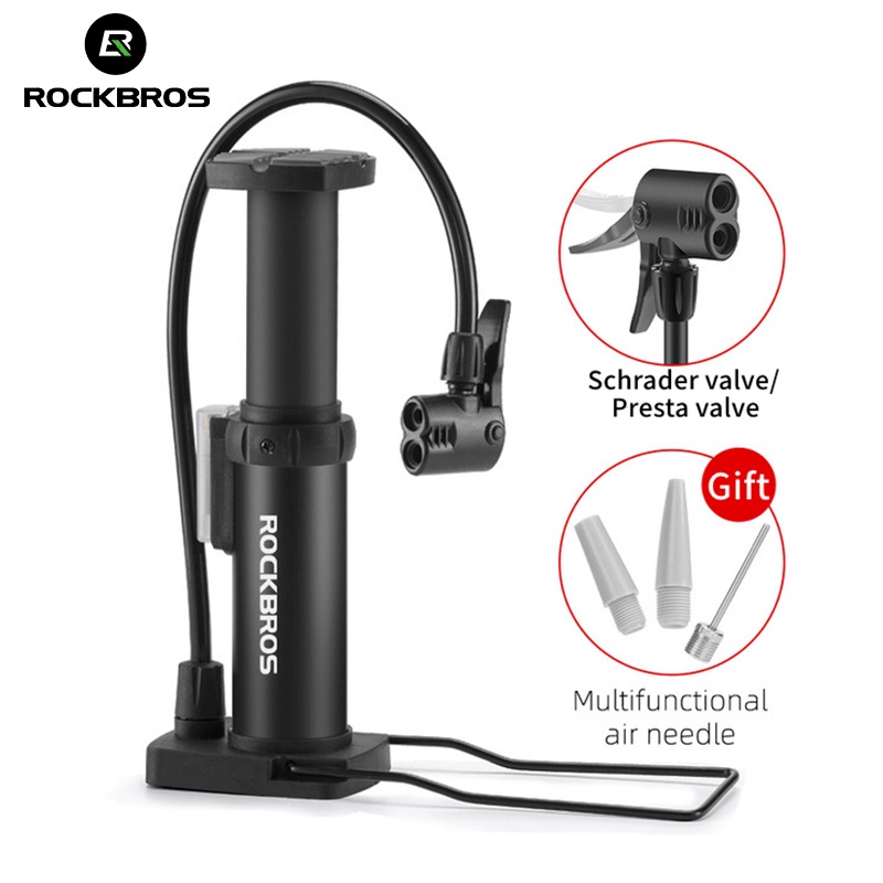 Bơm xe đạp ROCKBROS áp suất cao 80psi chuyên dụng tiện lợi