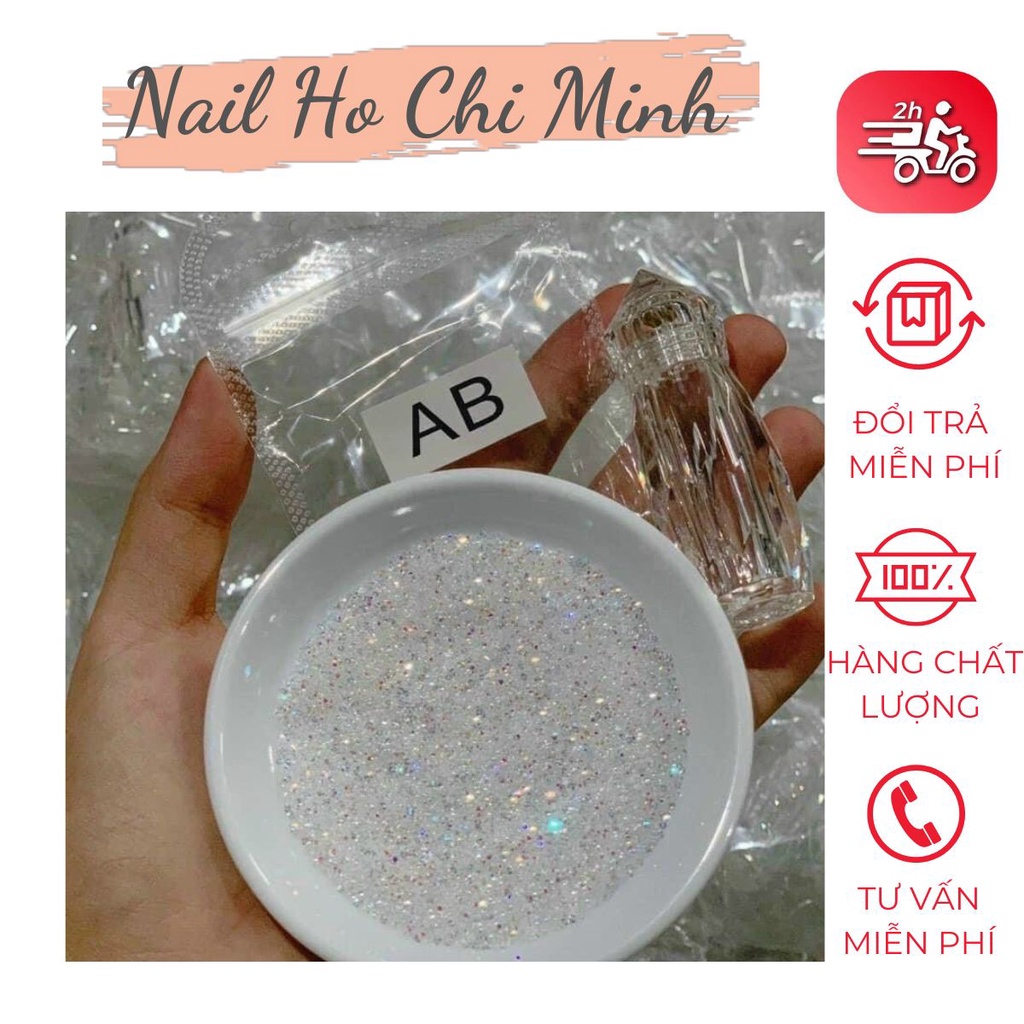 Đá rắc nail - đá rắc loại sáng cao cấp trang trí móng tay