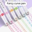 Set 6 Bút Đánh Dấu Nhiều Họa Tiết Nhiều Màu Sắc Dùng Trang Trí Sổ Tay DIY