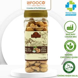 Hạt Điều Rang Muối 270g LAFOOCO salted roasted cashew nuts [HSD: 08/2026]