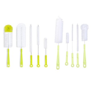 Set 5 Cọ Cán Dài Vệ Sinh Bình Nước / Ống Thủy Tinh / Ống Nước Cho Bé