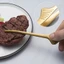 Kẹp Nướng Bbq Bằng Kim Loại Chống Trượt / Kẹp Tự Đứng / Kẹp Thức Ăn Đa Năng / Dụng Cụ Nấu Ăn Hữu Ích Cho Nhà Bếp