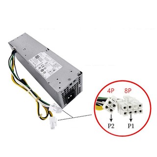 Charmantcc1 Thay thế nguồn máy tính 255W chính hãng cho Dell 3020 7020 9020 T7100
