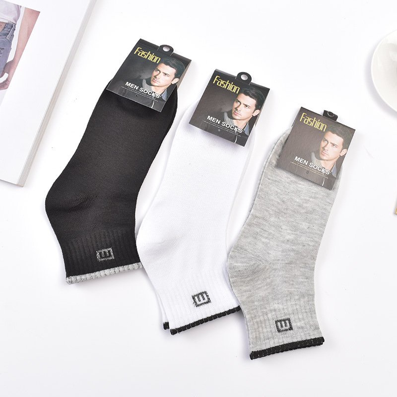 Combo Tất Nam Thể Thao Thoáng Khí, Vớ Nam Cổ Ngắn Chất Cotton Kháng Khuẩn ZANABRA T3480