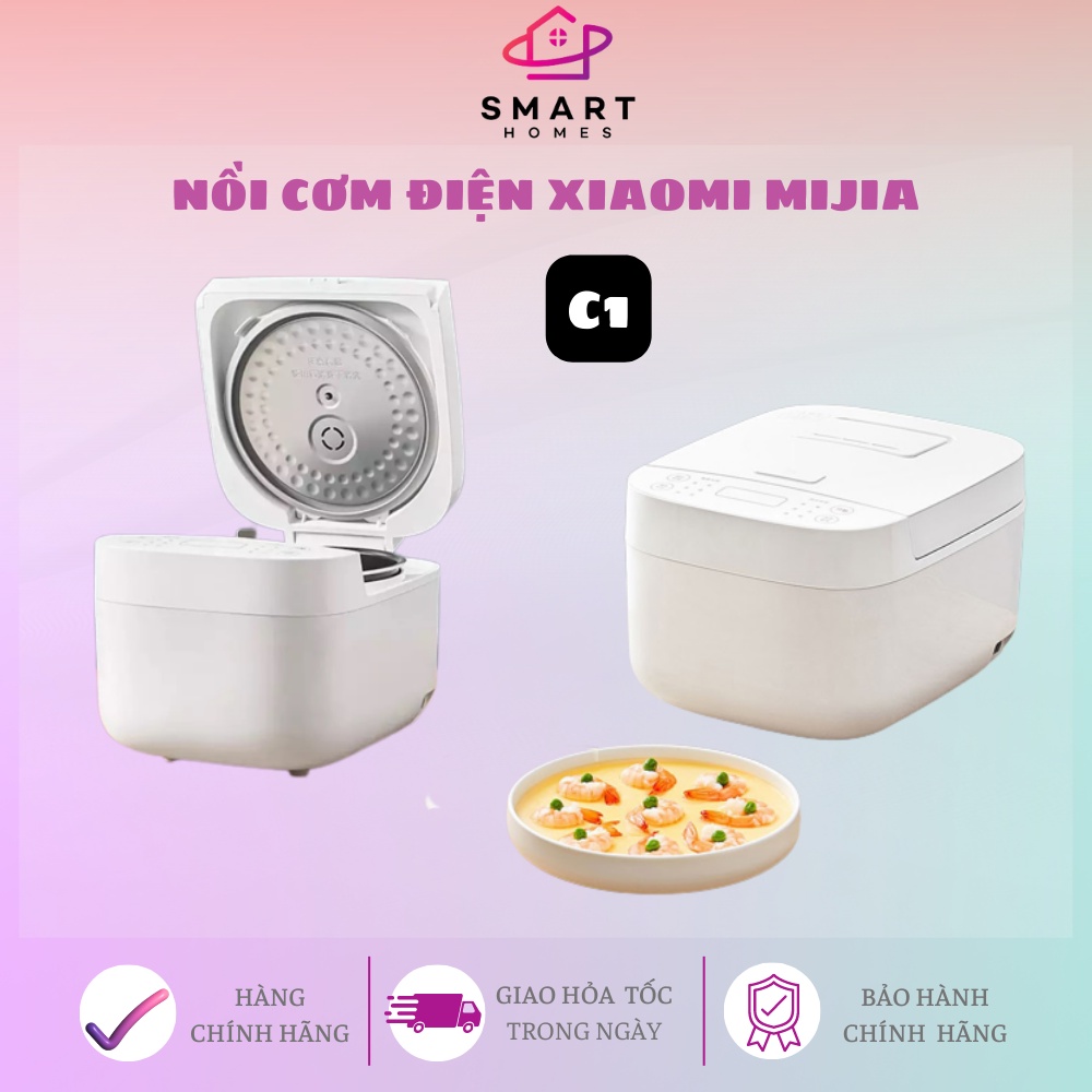 HÀNG CÓ SẴN Nồi cơm điện Xiaomi Mi Rice Cooker C1 24 chế độ nấu BH