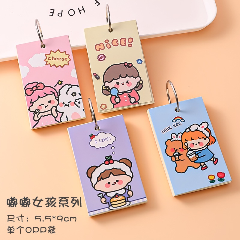 3 Note Ghi Chú Móc Cn Hoạt Hình