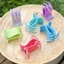 Set 12 kẹp tóc càng cua trong suốt 3 răng 5 răng Hàn Quốc nữ đẹp hottrend iLita cặp búi cào tóc dễ thương màu đen