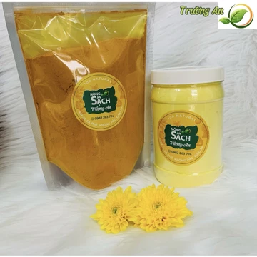 Combo Tinh Bột nghệ (500g) và Bột nghệ (500g) nguyên chất 100% tự nhiên không pha trộn